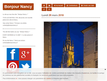 Tablet Screenshot of bonjournancy.fr
